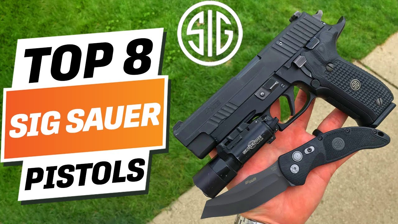 Топ-8 ЛУЧШИХ пистолетов Sig Sauer, которые вы можете купить прямо сейчас [2026]