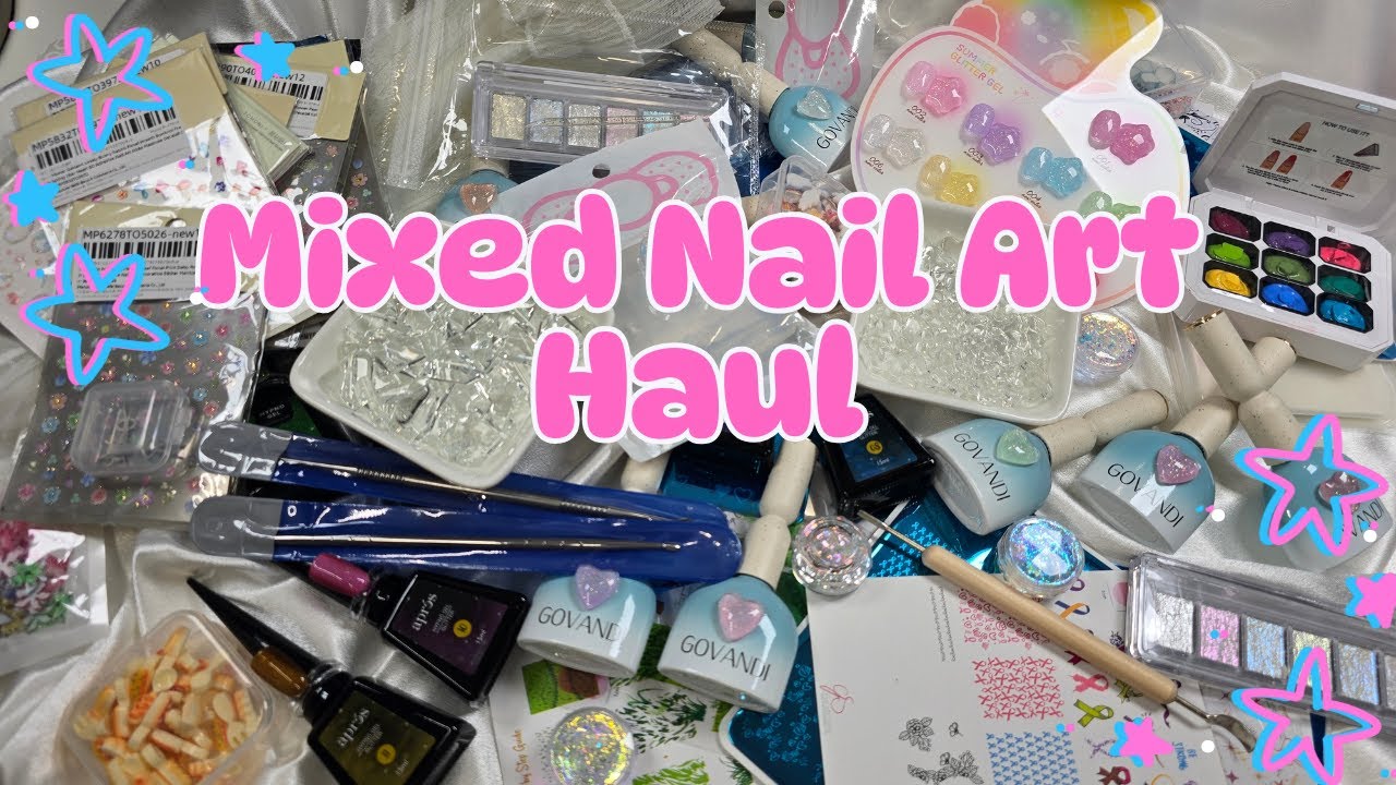 💅✨ HUGE Mixed Nail Art Haul! | AliExpress, Après Gel Polish, Clear Jelly Stamper & More! ✨💅