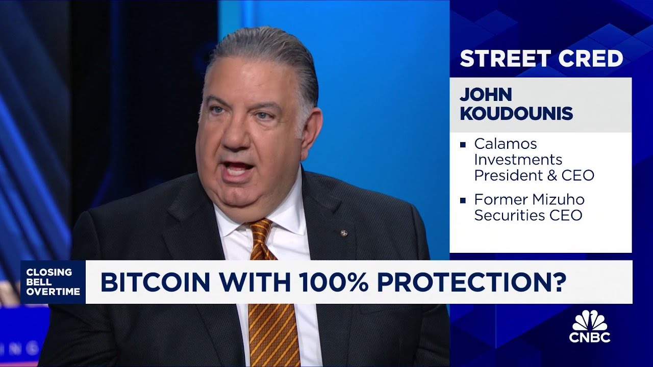 Calamos CEO John Koudanis talks new protected bitcoin ETF