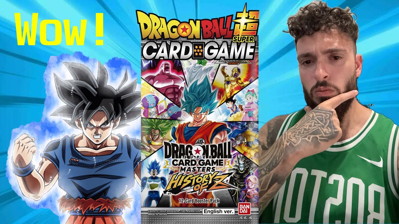 History of Z!! Did we pull something HUGE?! Dragon Ball Super Card Game Masters Booster Box Opening!