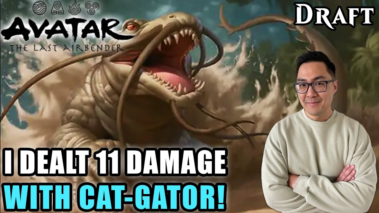 I Dealt 11 Damage With Cat-Gator! | Avatar: The Last Airbender Draft | MTG Arena