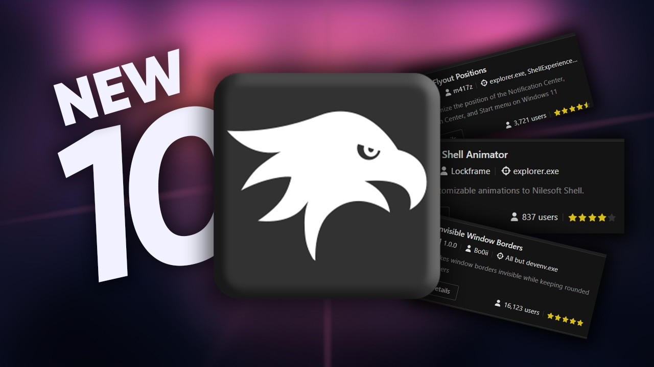 10 новых модов Windhawk, которые преобразят ваш Windows
