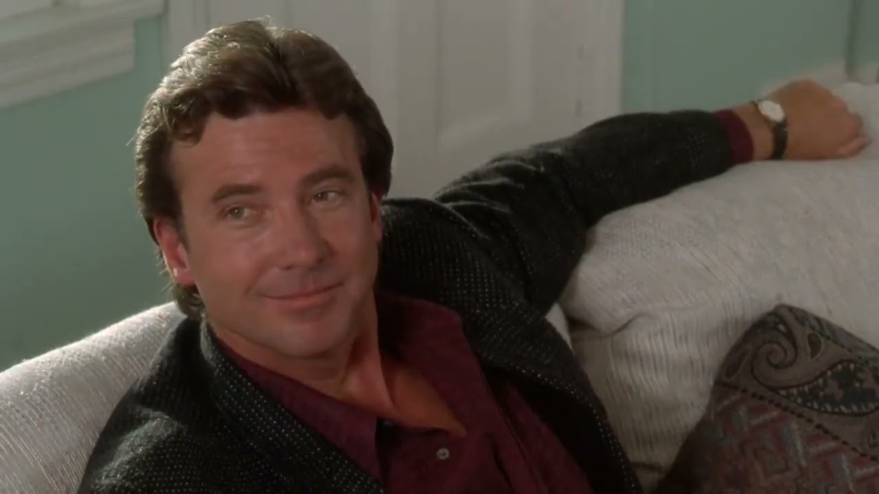 An innocent Man 1989 Parnell Intimidates jimmy & His wife at home scene