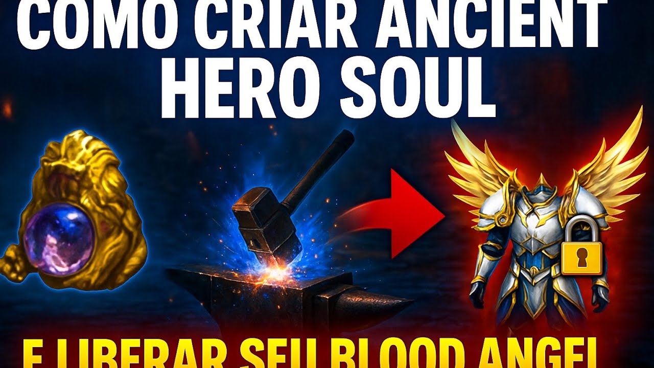 COMO CRIAR ANCIENT HERO SOUL + LIBERAR SELO BLOOD ANGEL – Mu Zord S6 Tutorial