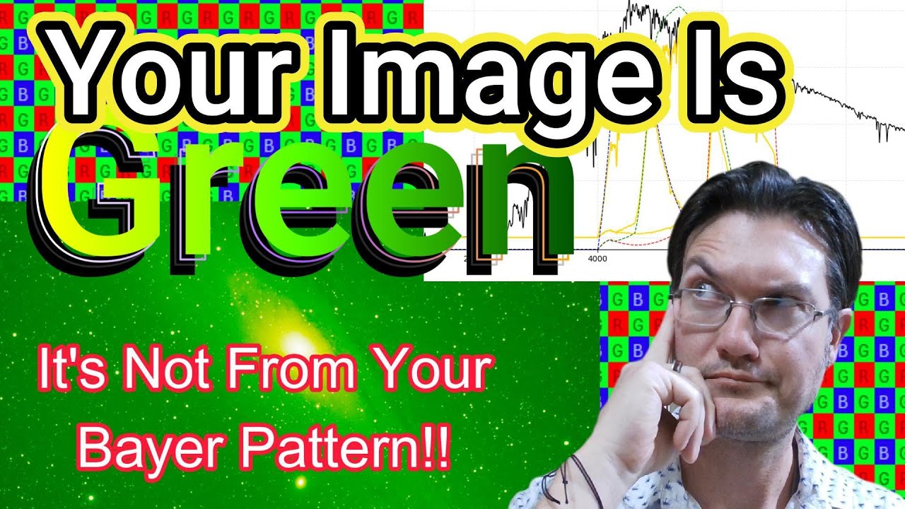 Why is Your OSC Image Green?  Hint, it has NOTHING to do with your Bayer Pattern!