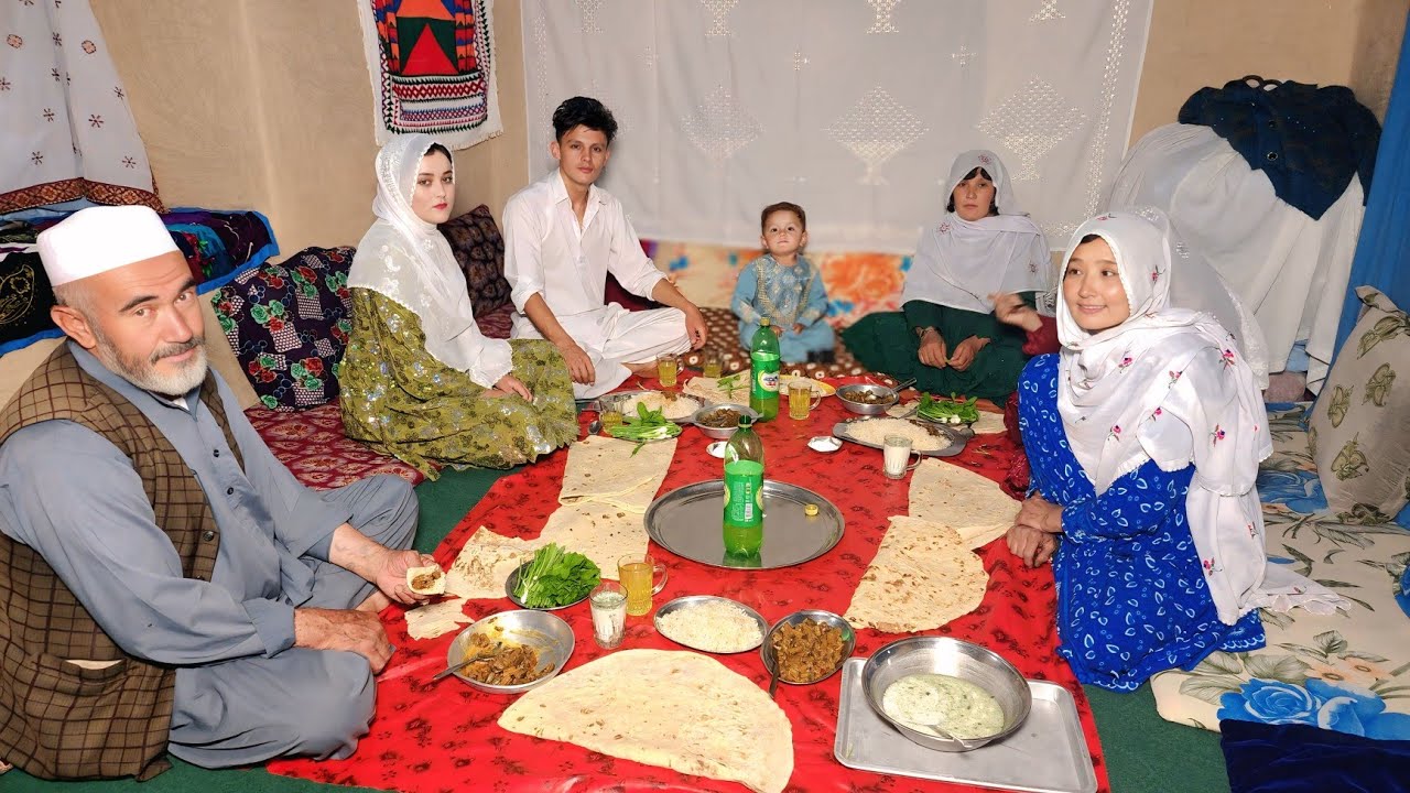 شب پر از محبت مهمان عزیز ما مادرزن علی رضا جان
