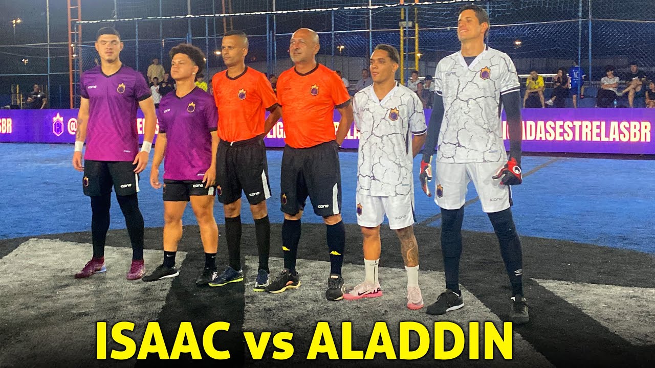 LIGA das ESTRELAS X1 ALADDIN vs ISAAC XAVIER