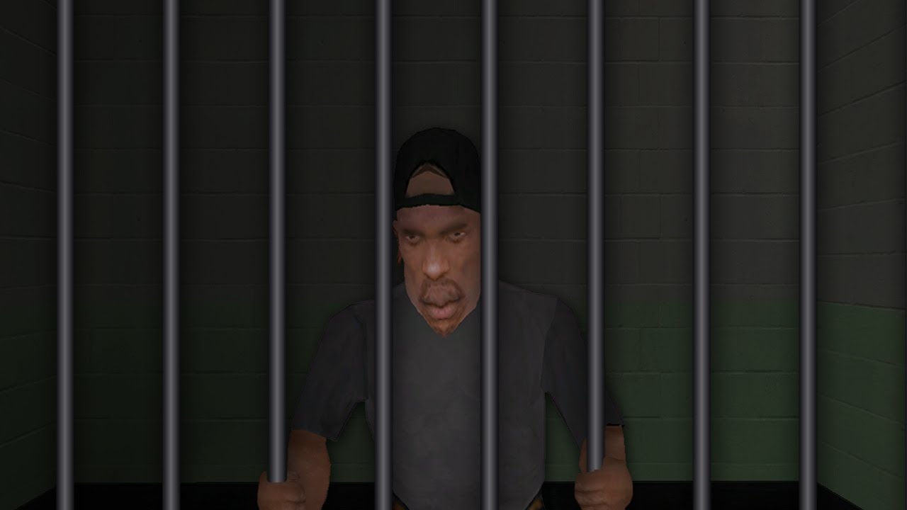 GTA San Andreas - CJ Junior va a la cárcel