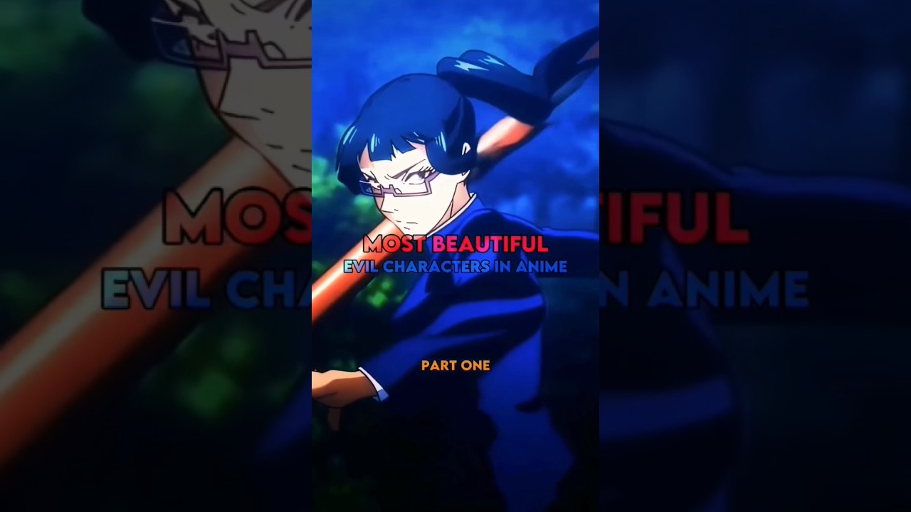 Most Beautiful Evil Characters In Anime 🕊️😍 #shorts