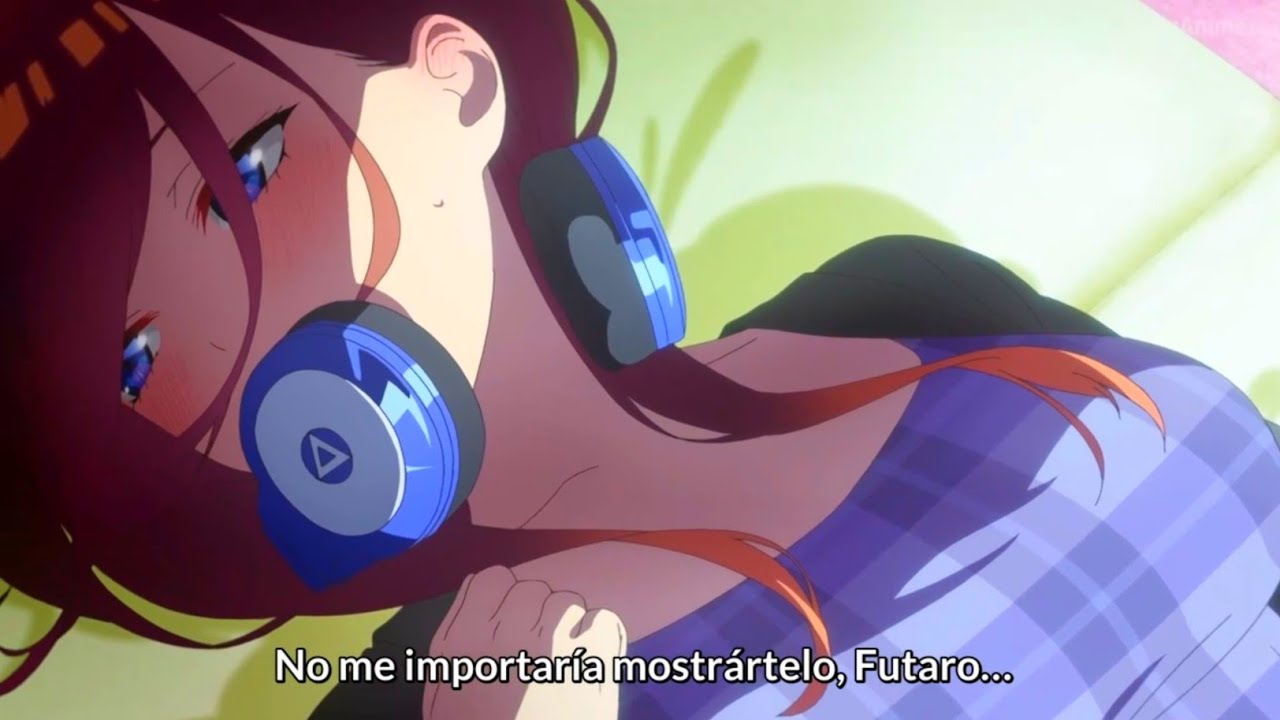 Miku quiere enseñar su lunar a Futaro / Las Quintillizas V5