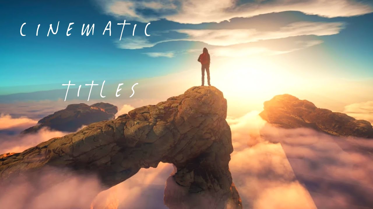 How to create Cinematic titles in Kinemaster