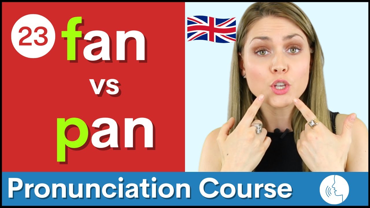 Practice Your English Pronunciation /f/ vs /p/ Sounds | Course #23