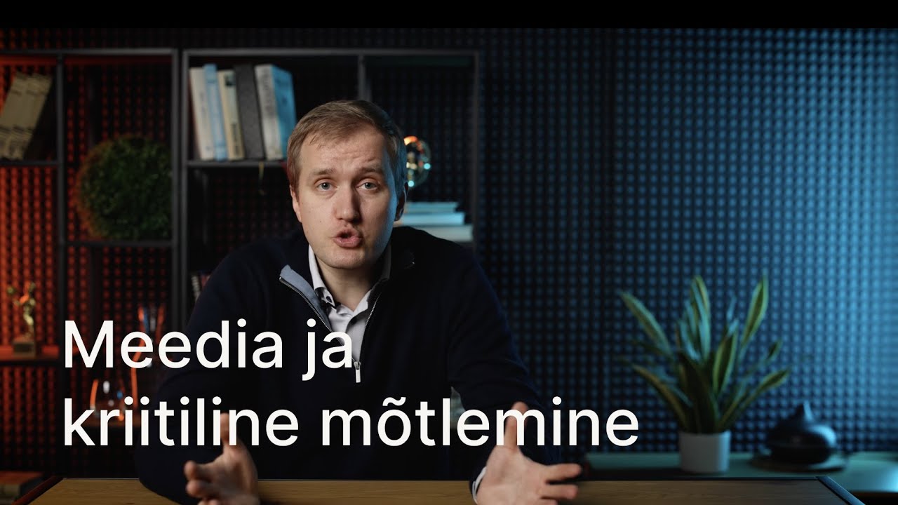 Meedia ja kriitiline mõtlemine tehisaru ajastul
