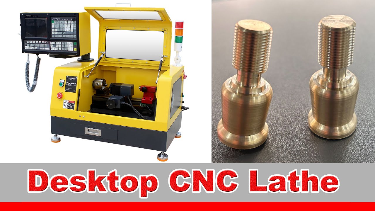 Desktop/Tabletop CNC Lathes designed to fit your workspace