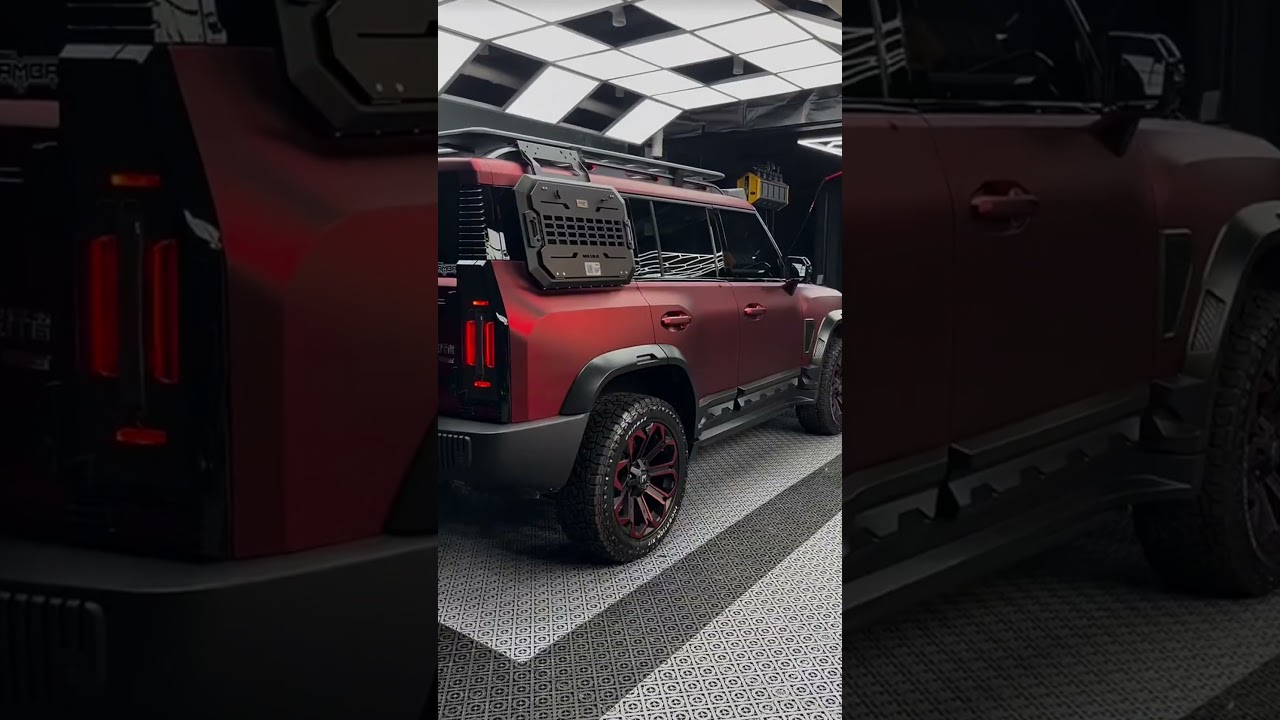 Upgrade Modification For Jetour T2 #jetour #jetourt2 #carmodification #caraccessories #джетур