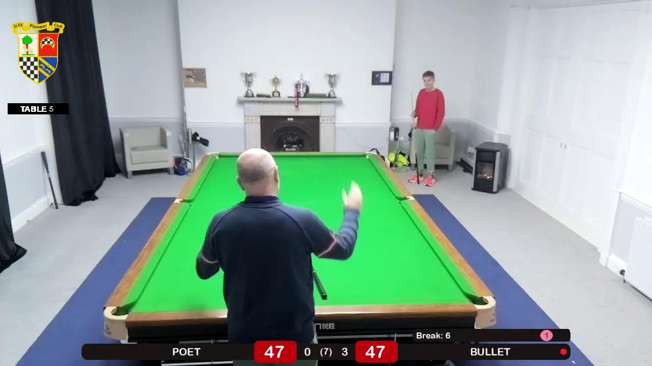 Pioneers Club - Snooker Table 5