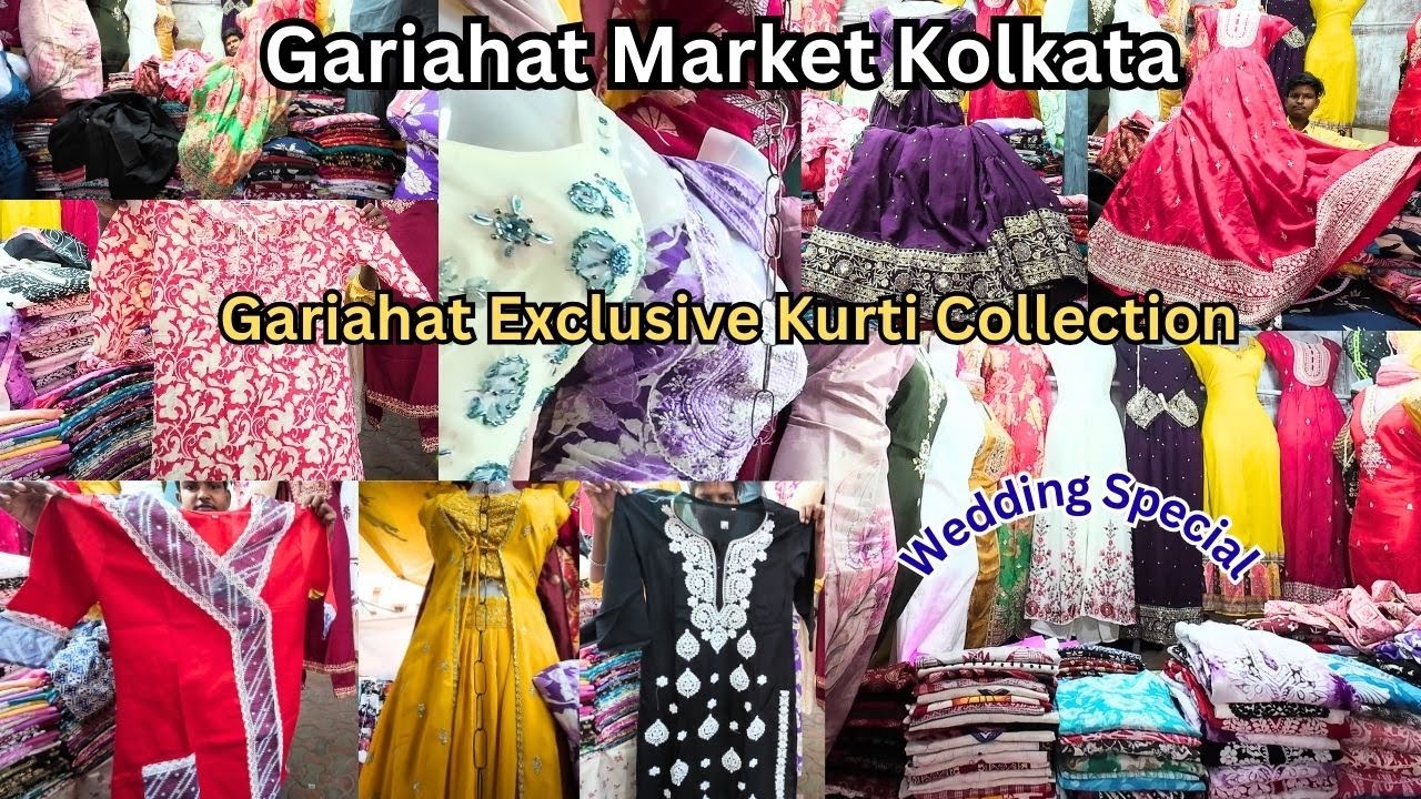 Gariahat Market Kolkata|Gariahat Kurti Collection|Gariahat Street Shopping