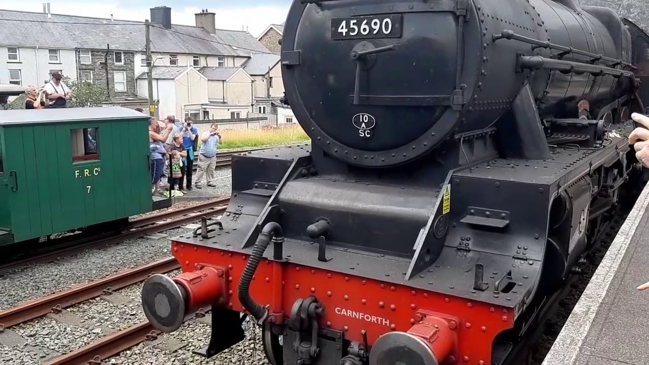 Steam Special On the Conwy Valley Railway Blaenau Ffestiniog