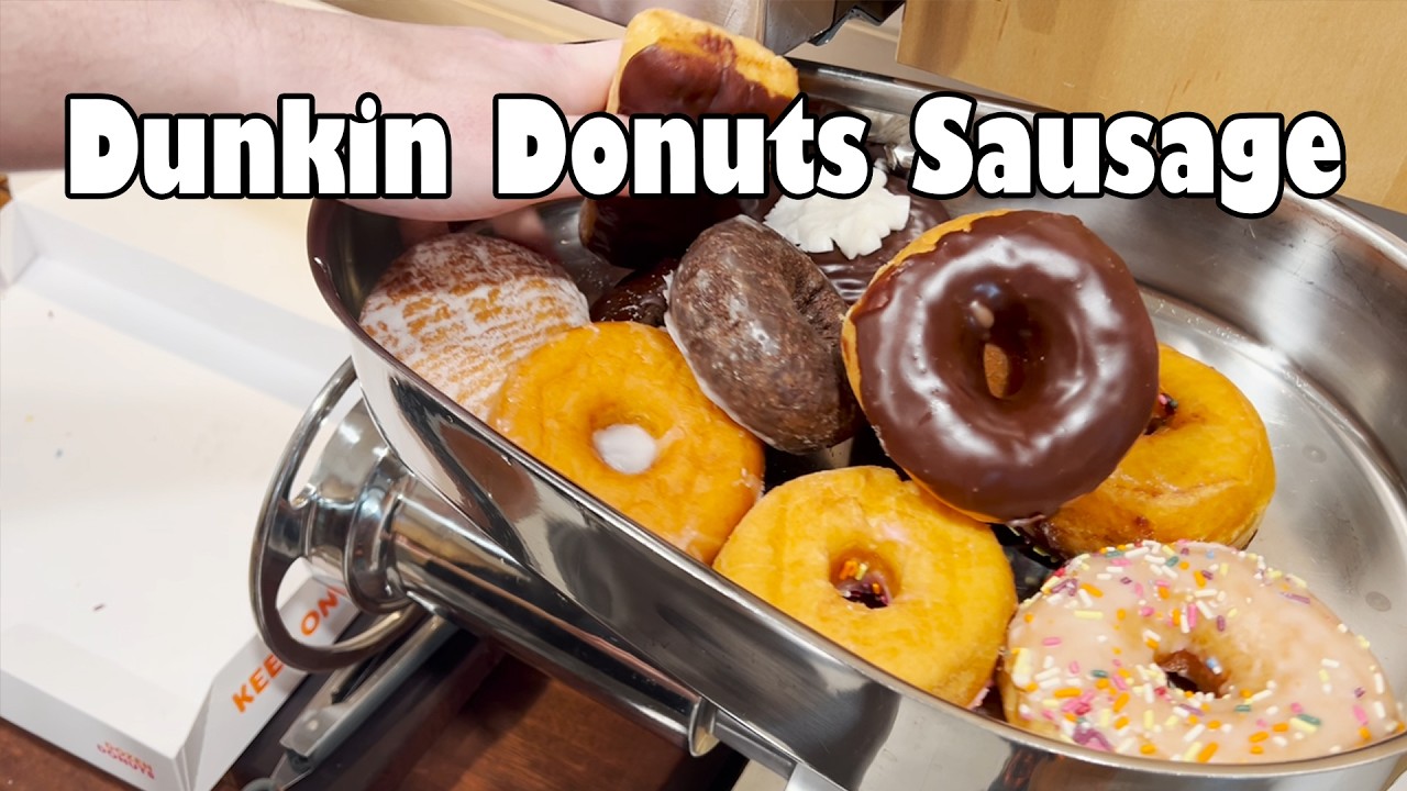 Целая коробка сосисок Dunkin Donuts
