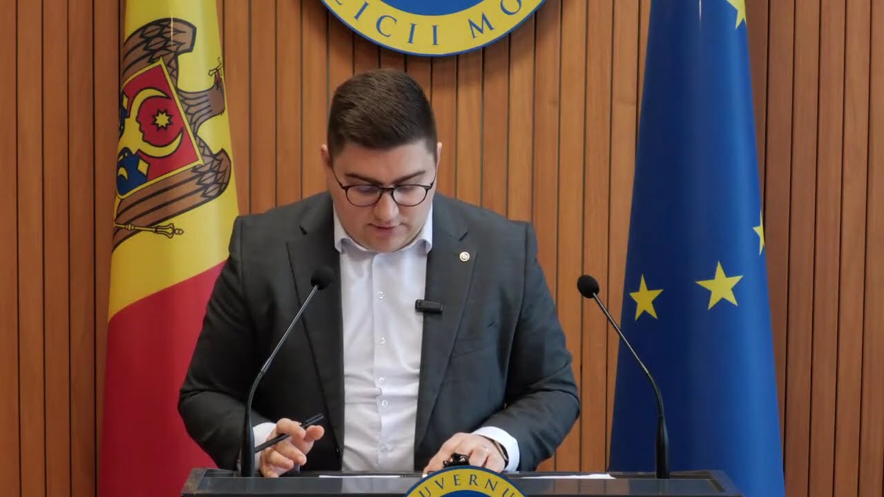 Conferință de presă după ședința Guvernului Republicii Moldova din 30 decembrie 2024