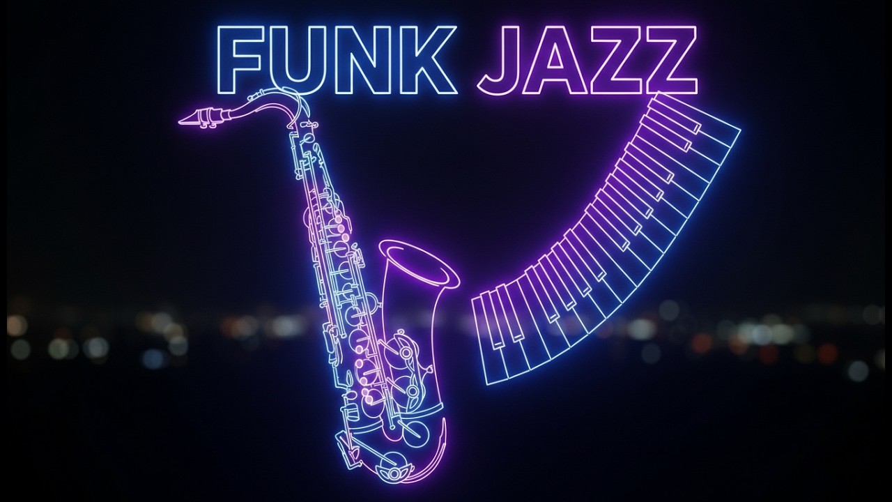 Midnight Smooth Jazz Funk | Relaxing Urban Groove