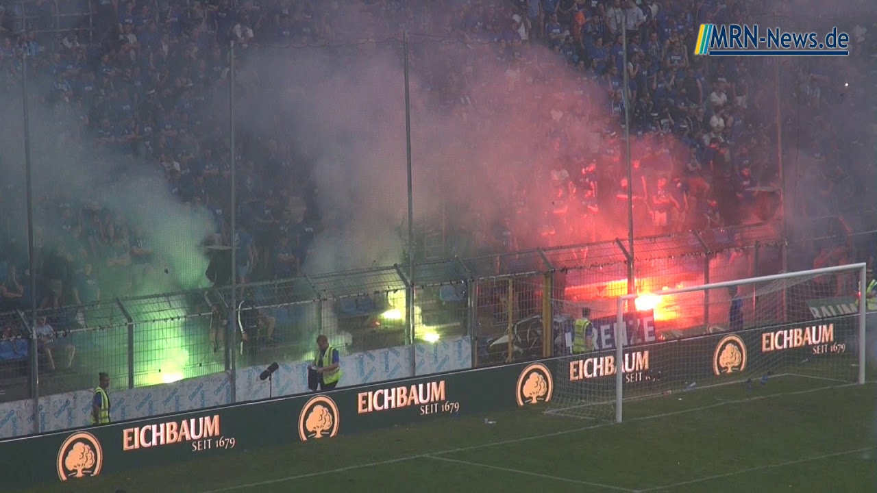 SV Waldhof Mannheim 07 KFC Uerdingen Spielabbruch