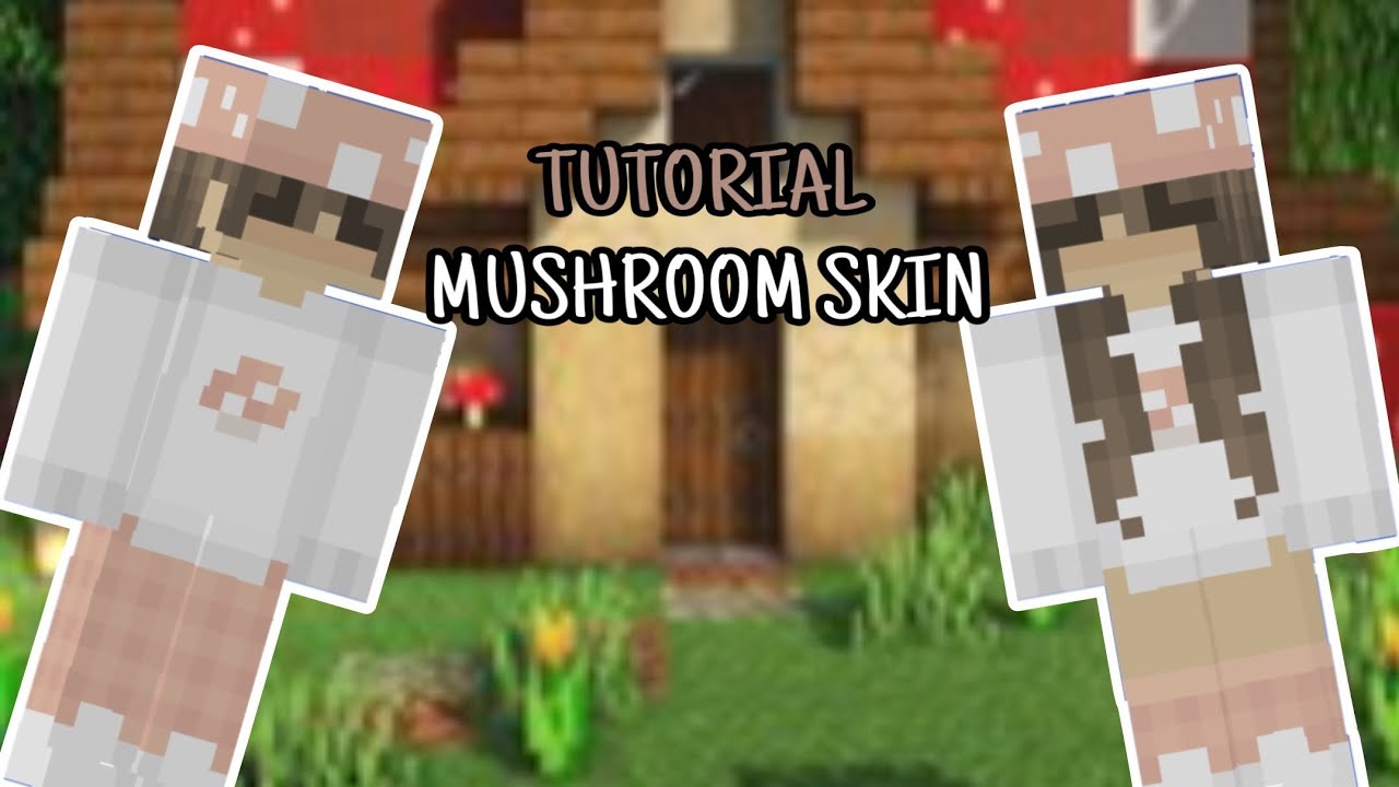 TUTORIAL: Mushroom Boy and Girl Skin (Pixel Gun) 🍄