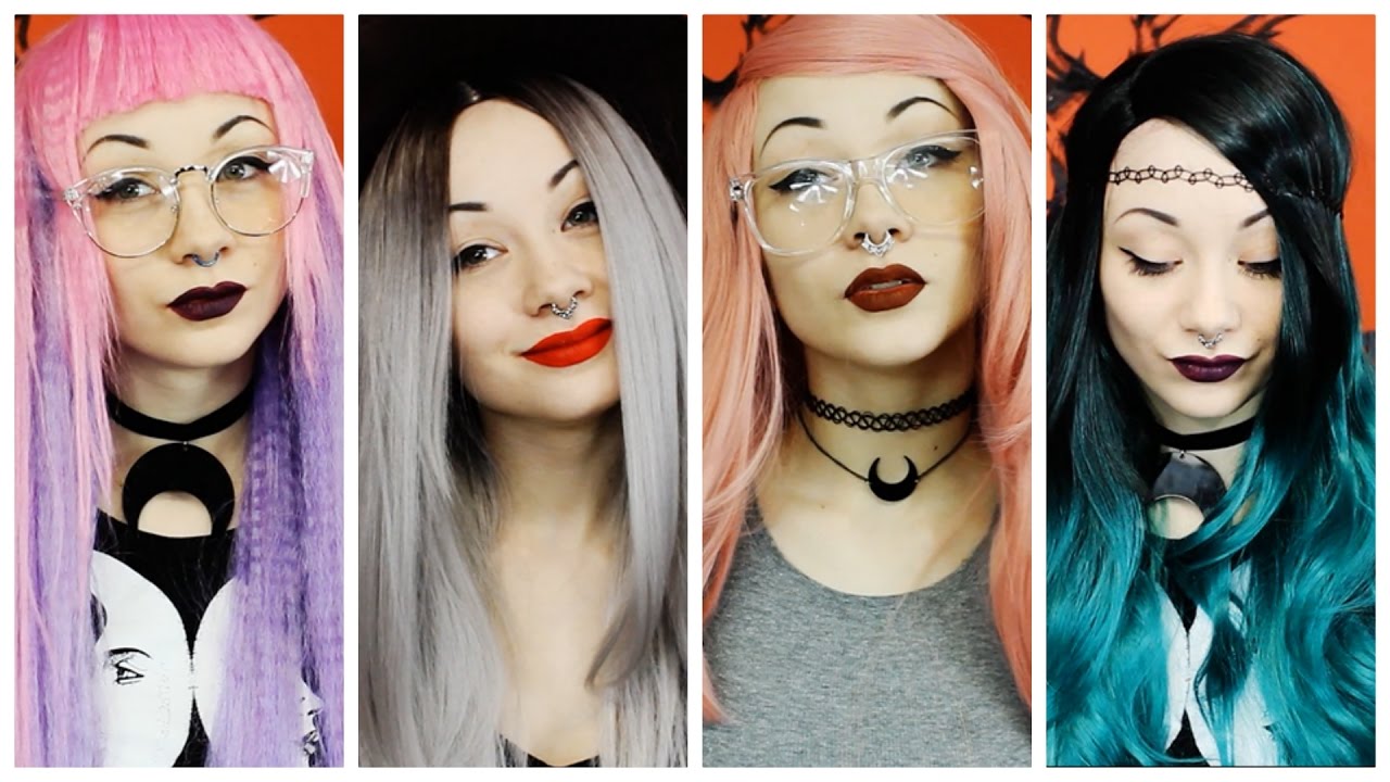My WIG collection || Má sbírka paruk = EVZUU