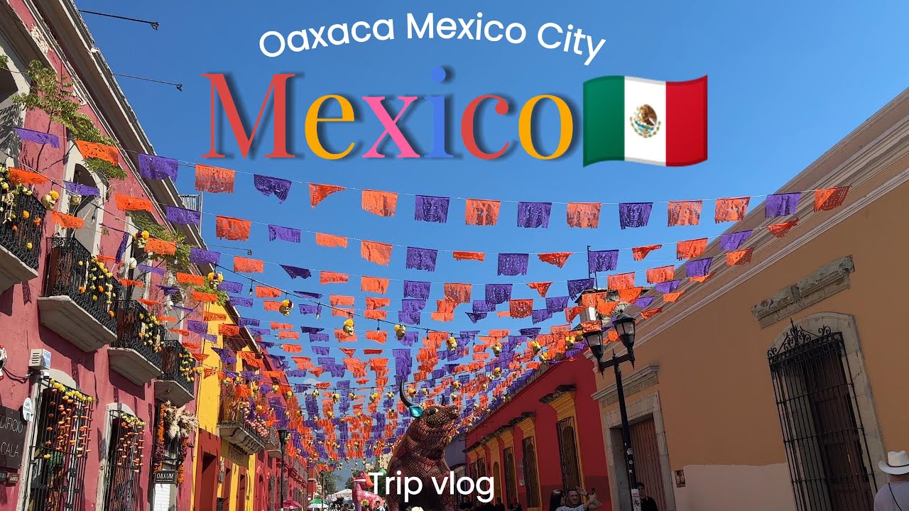 ［Mexico vlog🇲🇽］リメンバーミーの世界💀死者の日のオアハカ・メキシコシティへ！4泊6日で気球、テオティワカン遺跡まで満喫🎈