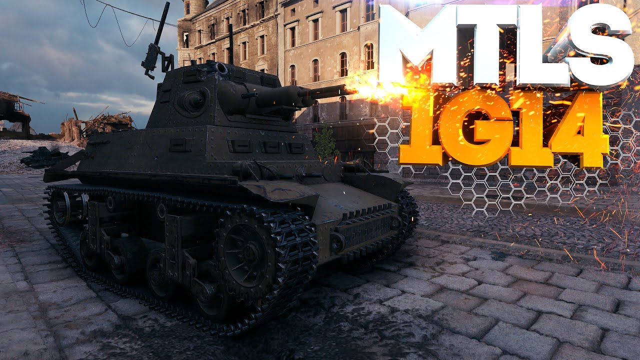 MTLS-1G14 &bull; КОЛОБАНОВ и Медаль Орлика на новом танке &bull; WoT Gameplay