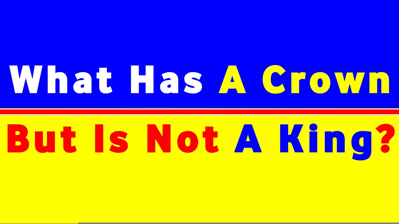 What Has A Crow But Is Not A King? What The Answer #quiz #trivia @WisdomTyme @MonkeyQuiz.