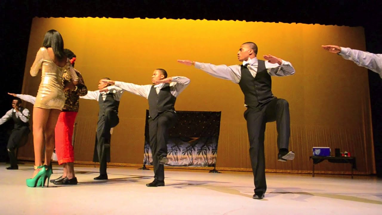 Alpha Phi Alpha fraternity's performance at the Camille Step Show 2013 at UAB.