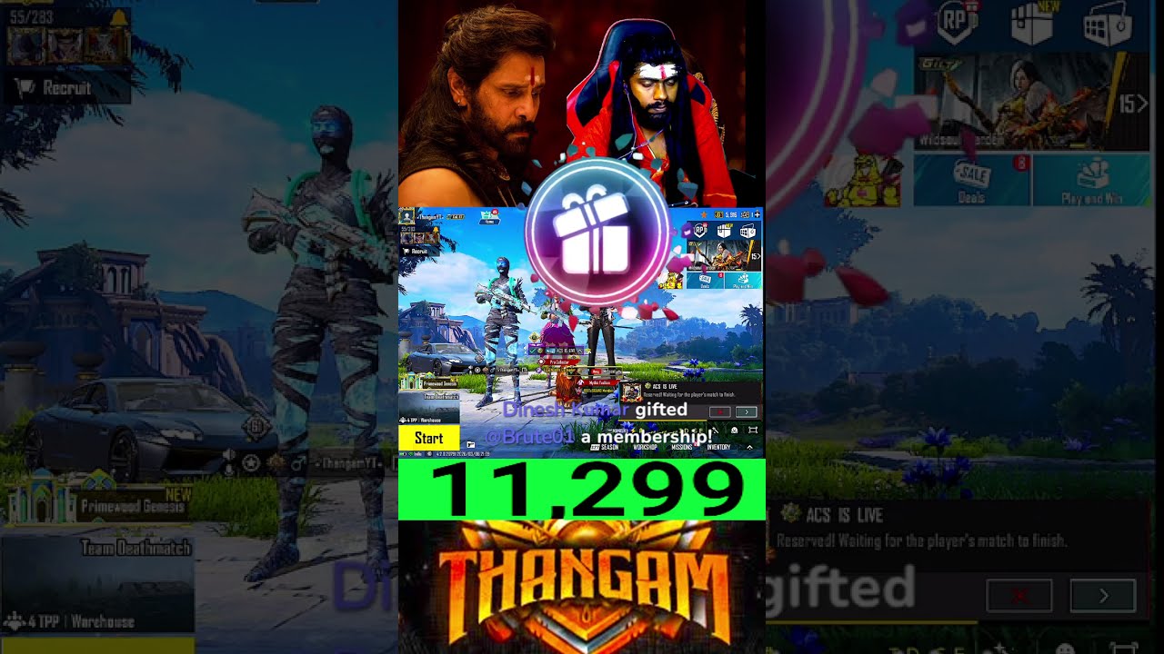 🔴Thangam YT LIVE 💥 | PC 🖥️ & iPad 📱 Gaming 🎮 | Facecam 😎 Handcam ✋#madan #madanop #bgmi #thangamyt||