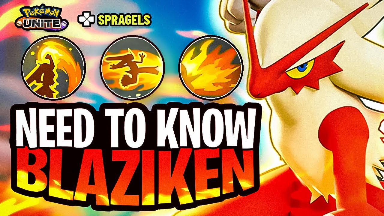BLAZIKEN Pokemon Unite EVERYTHING You NEED To Know!