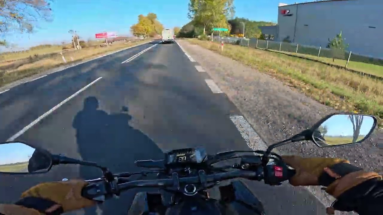 Turystyczna jazda Honda CB125R POV GoPro Hero 12
