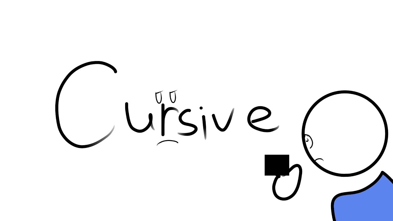 I Hate Cursive