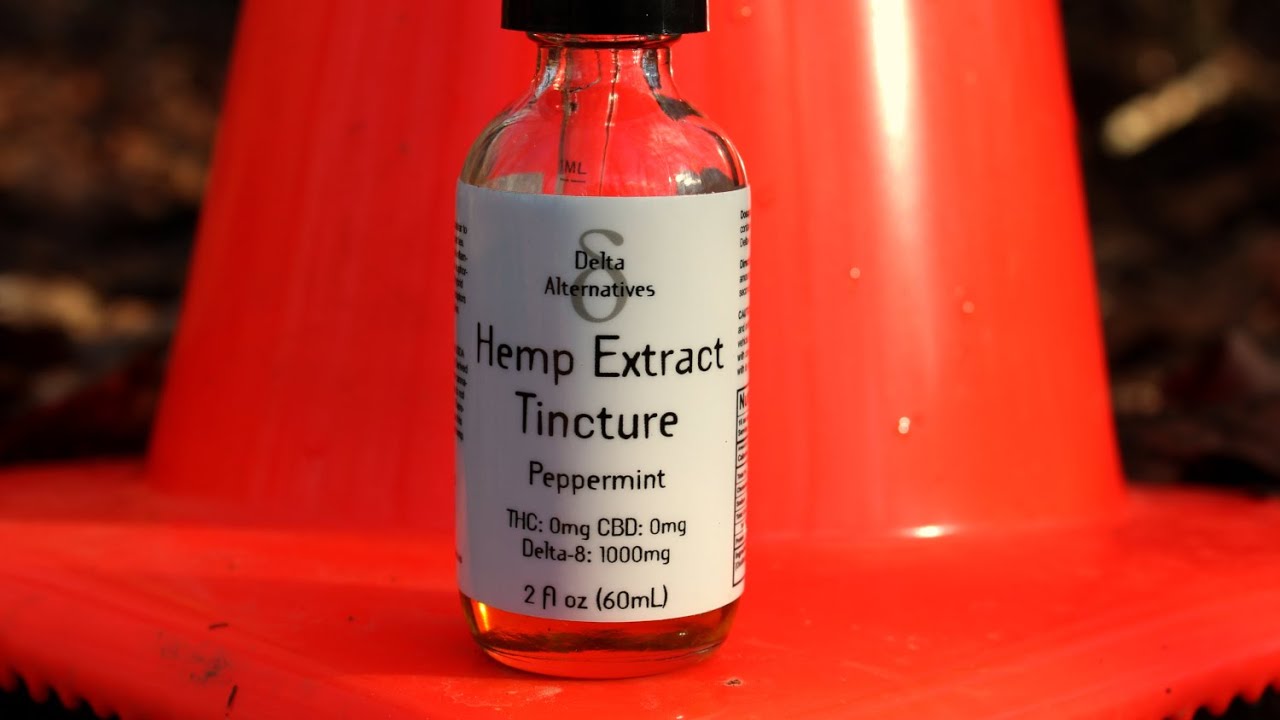 Delta Alternatives Delta-8 Hemp Extract Tincture Review