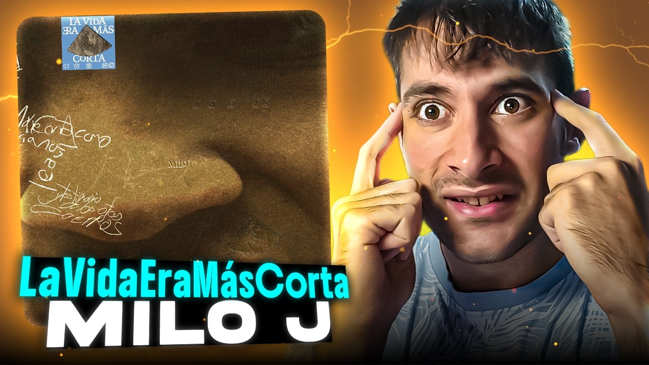 REACCION a LA VIDA ERA MÁS CORTA de MILO J | DISCO COMPLETO