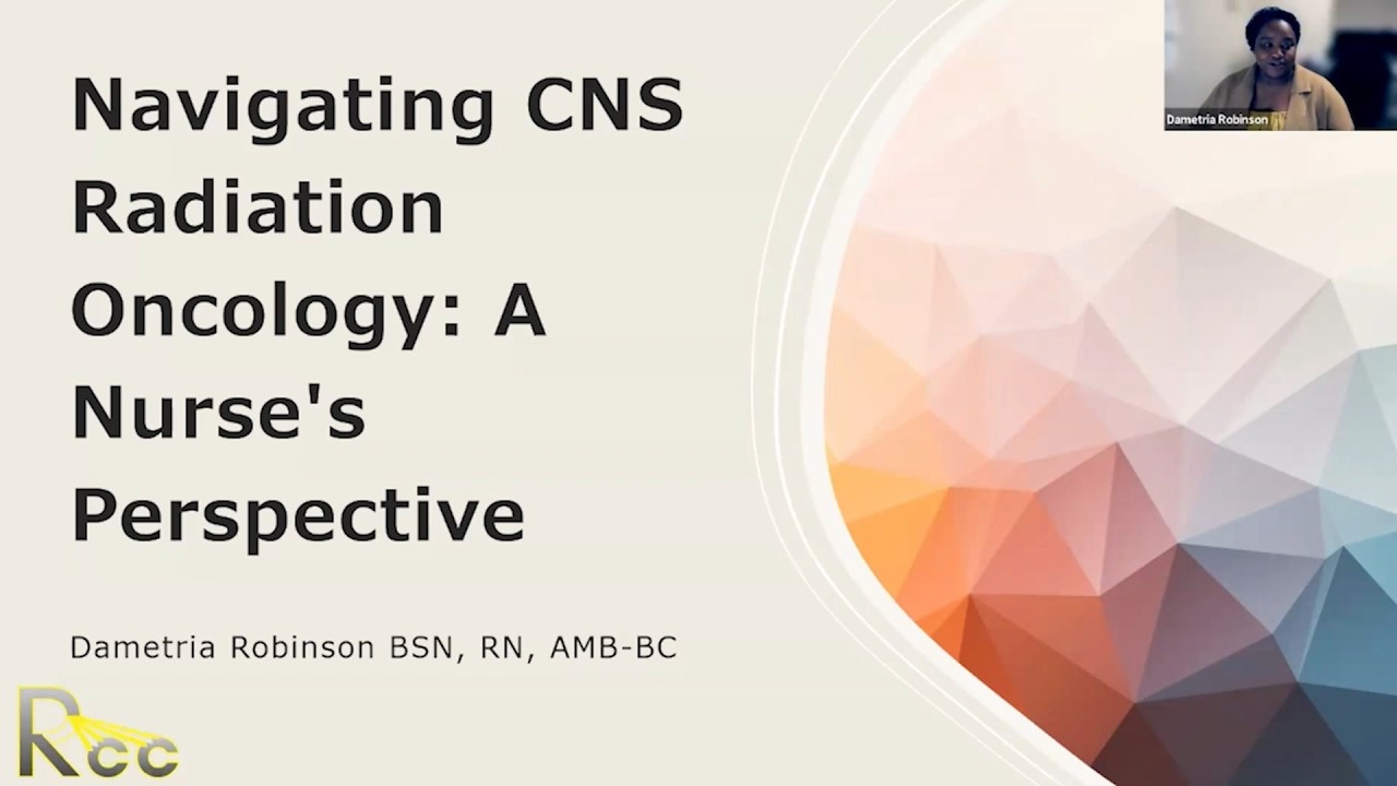 Session 9: Navigating CNS Radiation