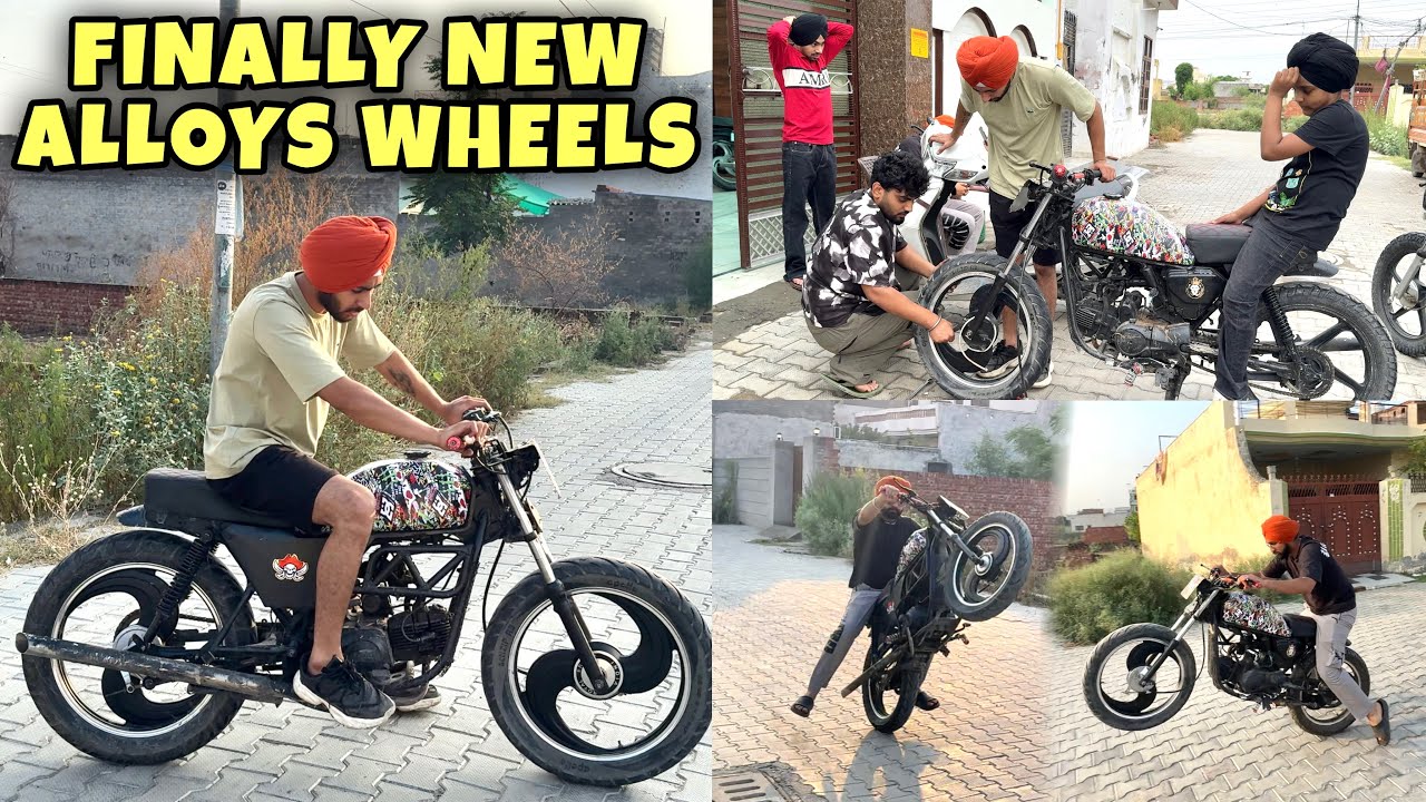 FINALLY NEW S WALE ALLOYS WHEELS PAWATE😍 - MODIFIED SPLENDOR🔥 - BEING BRAND