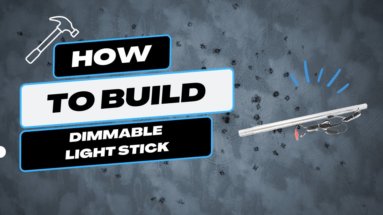 How to Build Your Clam Dimmable Light Stick for Fish Trap Shelters (Step By Step)