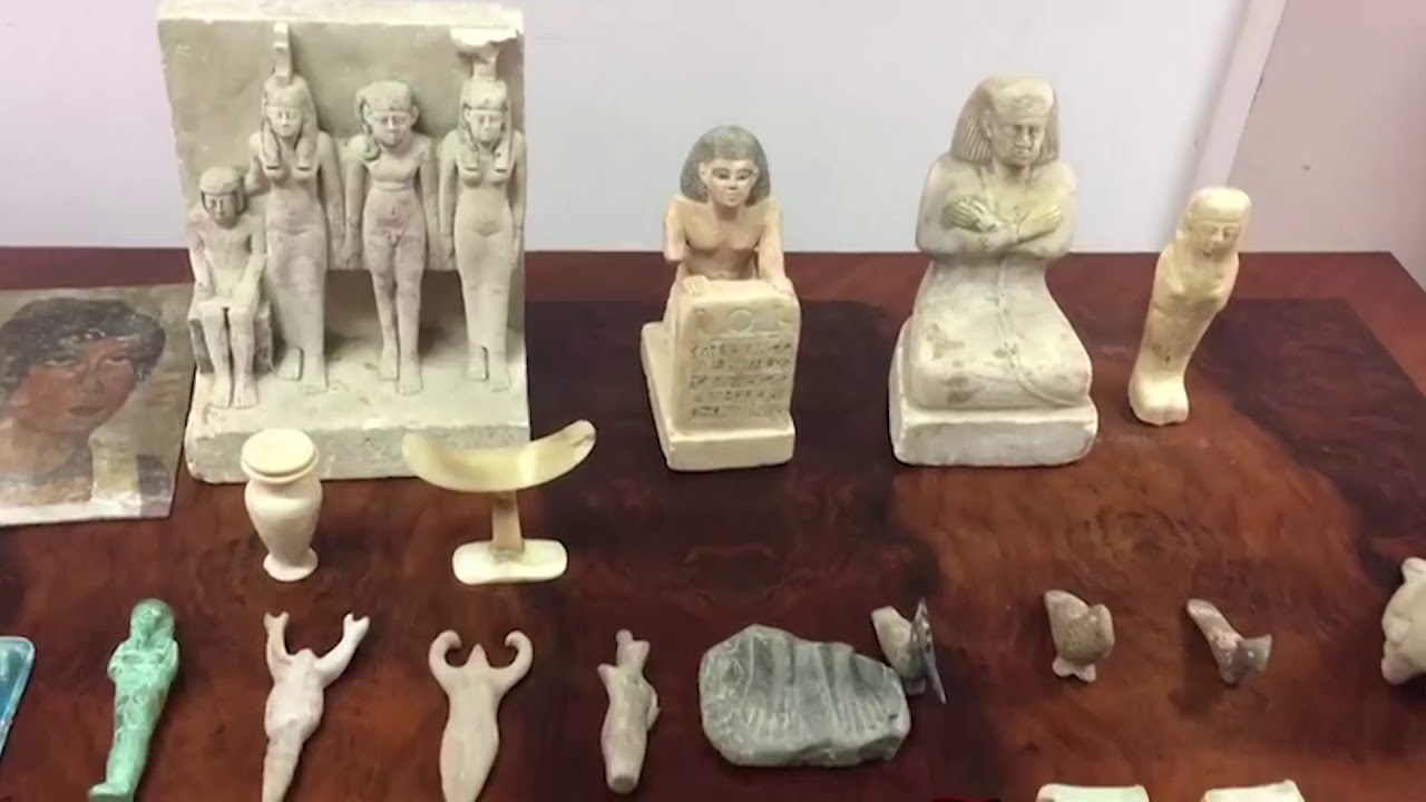 الأجهزة الأمنية تواصل جهودها فى ضبط تجار وحائزى الآثار