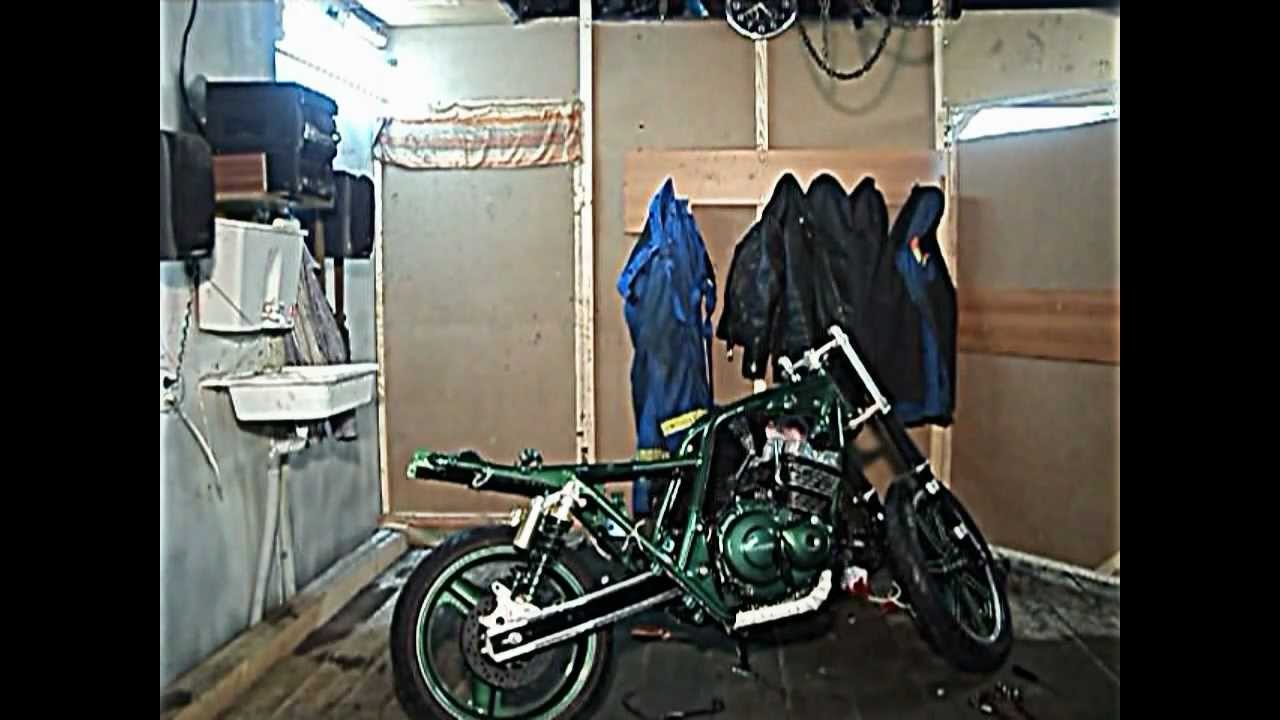 Установка двигателя CB 400