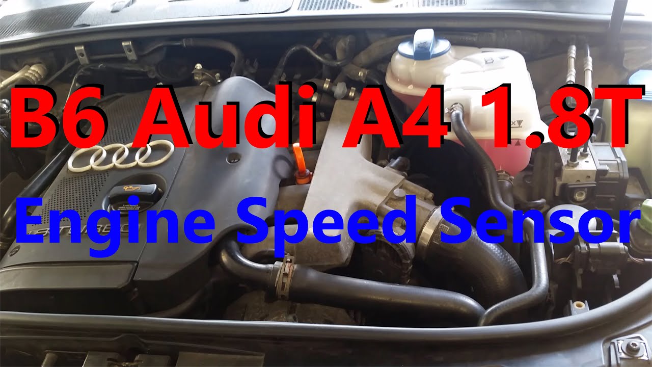B6 Audi A4 1.8T Speed Sensor Replacement