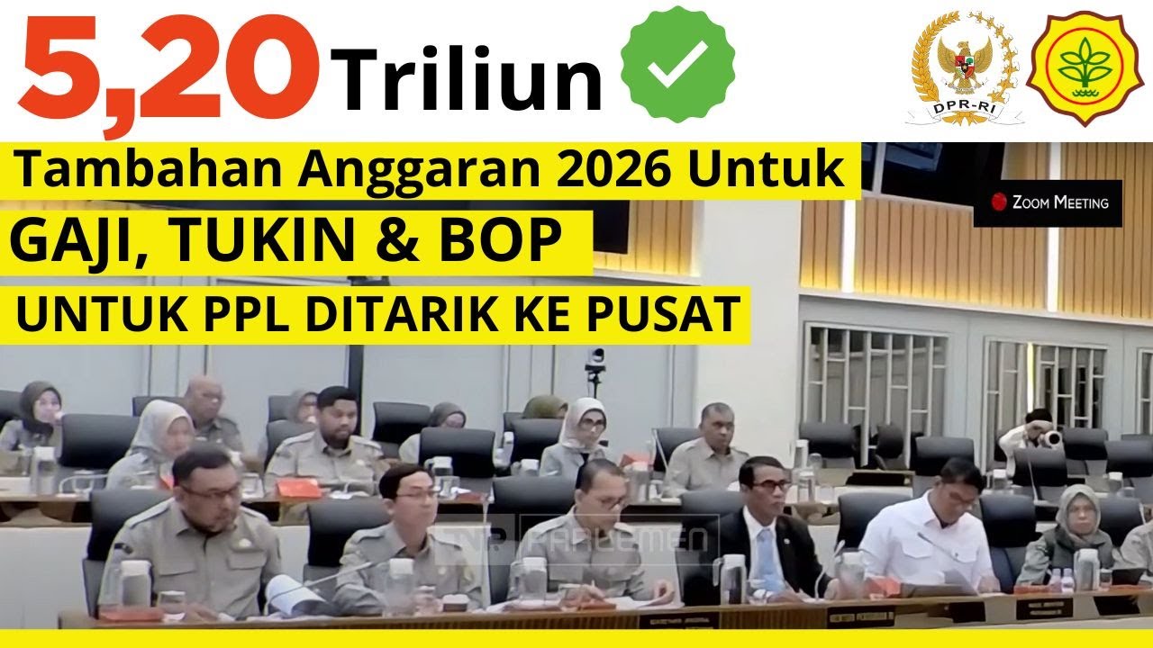 Anggaran Gaji, Tukin dan BOP PPL Sudah Ada Dalam Raker Menteri Pertanian Dengan Komisi IV DPR R.I