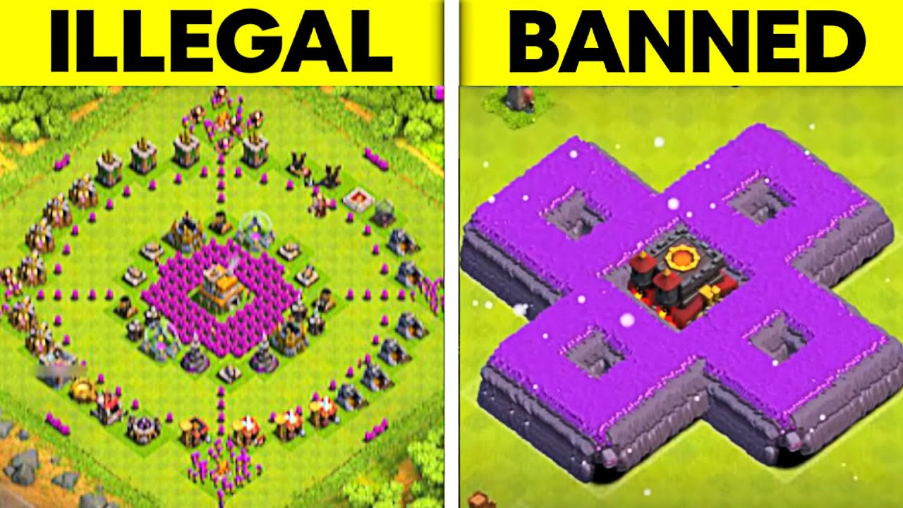 Clash of Clans Most Unbelievable Bases...