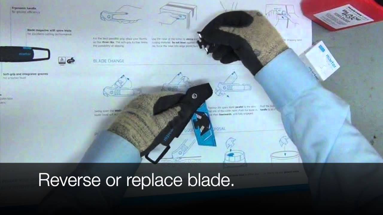 Secumax 350 blade change (Widescreen)