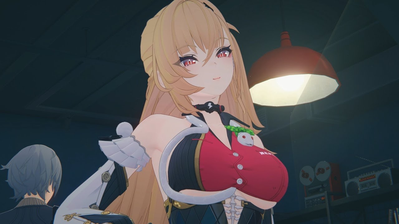 ZZZ Cissia idle animation is cute