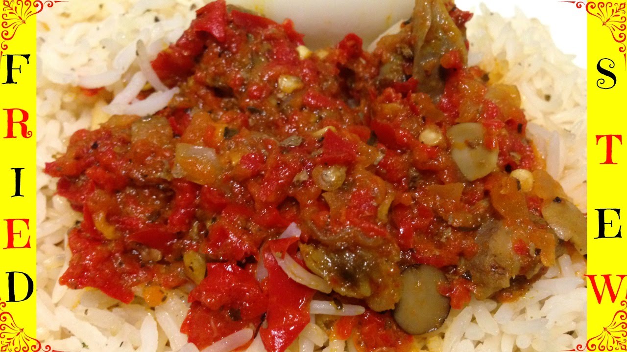 How to Make Nigerian Fried Pepper Stew | Obe Ata Didin