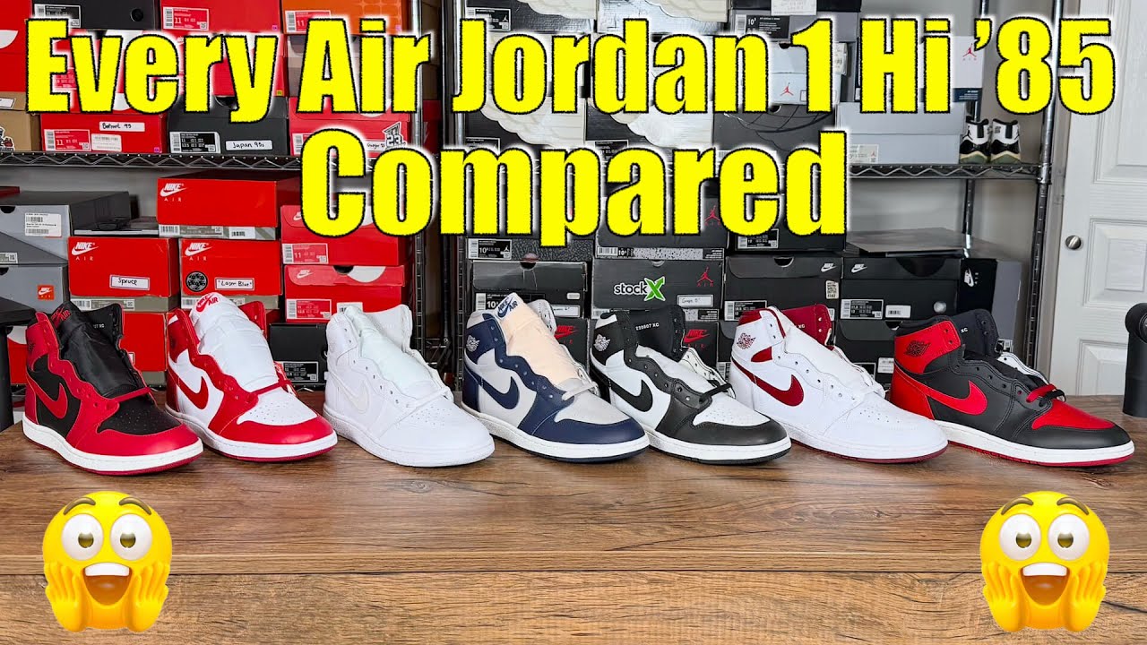 Every Air Jordan 1 '85 Retro Compared - Best Retros EVER?